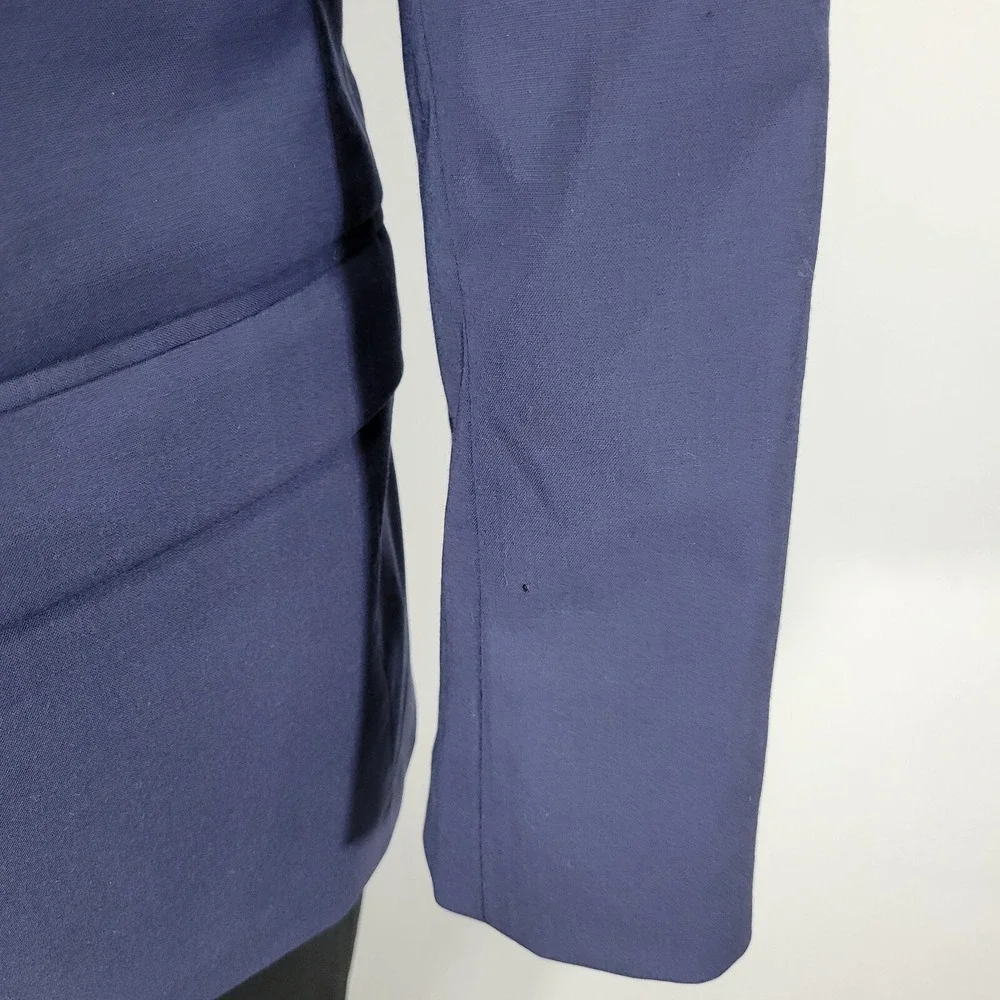 Lauren Ralph Lauren Men's Sport Coat Blazer Navy Blue Stretch Wool Size‎ 40S